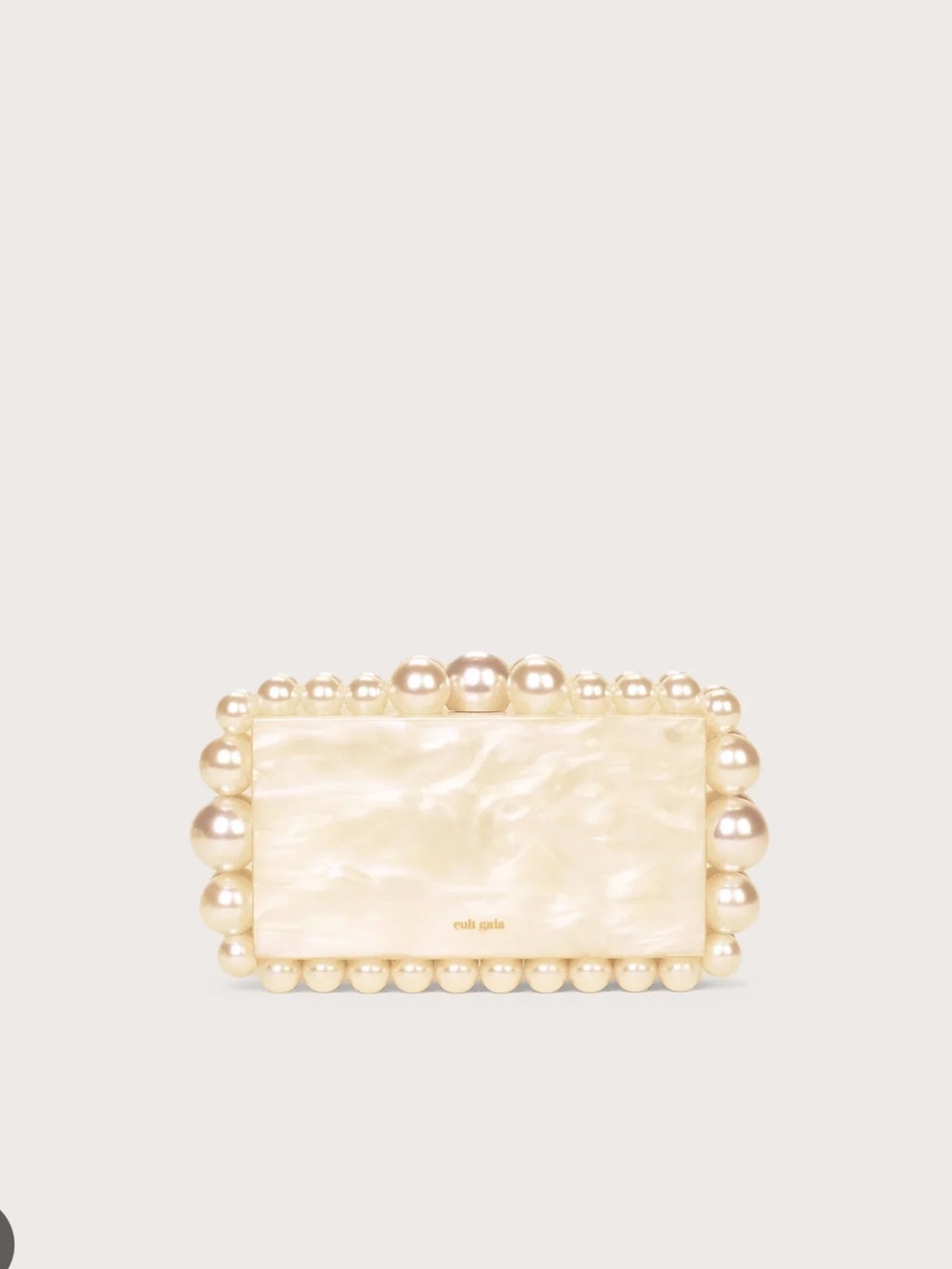 Cult Gaia Eos clutch new but flawed see pics